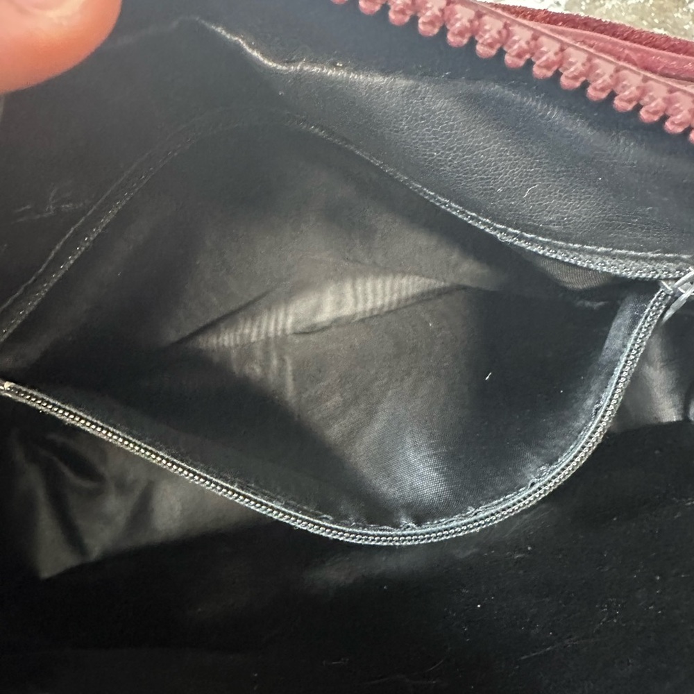 Vintage Celine Suede Monogram Crossbody Bag - Picture 7 of 9